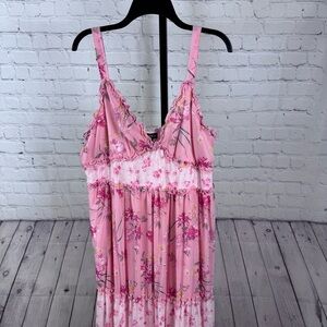 Torrid Blush Floral Maxi Dress